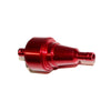 PIT PRO Quad Dirt Bike ATV Buggy 6mm Alloy RED Petrol Fuel Filter