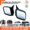 Toyota Hiace Commuter Black Manual Wing Mirror (2005-2019)