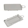 Benz S-Class W220 Gray Left Side Sun Visor Mirror Frame Cover (1998-2005)