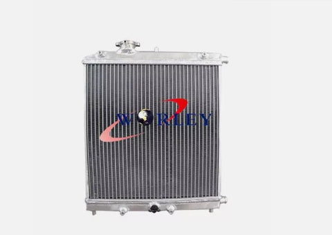 Air to Water Intercooler + Fan Aluminum Heat Exchanger