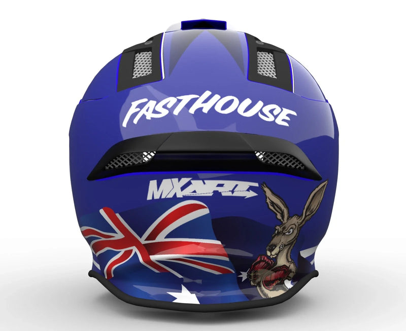 Alpinestars SM 8 XXL Aussie Style Wrap / Decals Custom Helmet Graphics