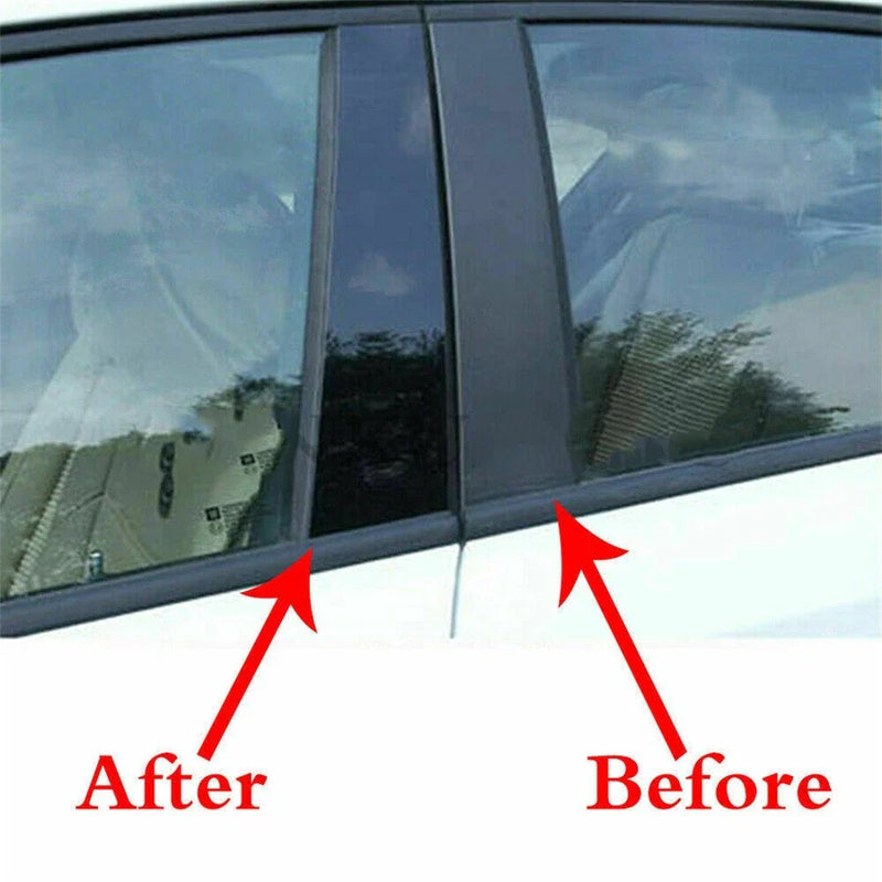 Jeep Grand Cherokee 6 x Side Window Door Pillar Post Covers (2011-2021)