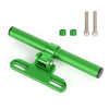Motorcycle (Universal) 22mm CNC Green Extension Holder (2023)