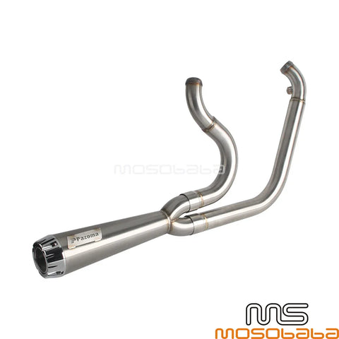 Harley Dyna Super Glide Custom FXDC 2-Into-1 Exhaust System (2006-2017)