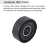 BMW Series 3 (1994-2006) Black 1 x Drive Belt Idler Pulley