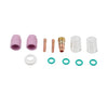 WP-17 / 18 / 26 12 Pcs TIG Welding Torch Stubby Gas Lens Cups (No Year)