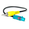 Volvo XC70 Male Fakra RCA Adapter Cable (2008–2009)