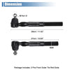 Jeep Wrangler JK 2 x Front Outer Tie Rod End Links Kit (2007-2018)