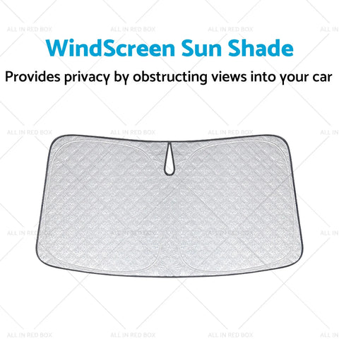 Mazda BT-50 (2020-2025) UV Protection 6 Layer WindScreen Sun Shade