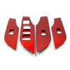 Toyota RAV4 13x ABS Glossy Red Interior Accessories Cover Trim (2019–2024)