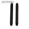 Front/Rear Car Bumper Corner Strip Anti-Scratch Guard Protector Rubber Strip