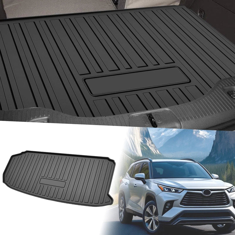 Toyota Highlander Flat Face Cargo Liner / 1 Pc / Rear Trunk Mat (2024–2025)