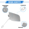 Mercedes-Benz R350 (2011-2012) Silver Tone Front Bumper Tow Hook Cover