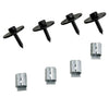 Mercedes W124 W125 Undercar Shield Clip Nuts & Screws (1985-1995)