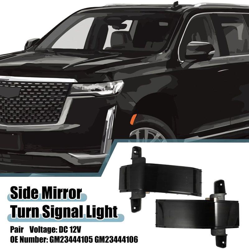 Cadillac Escalade Yellow 1 x Side Mirror Turn Signal Light
