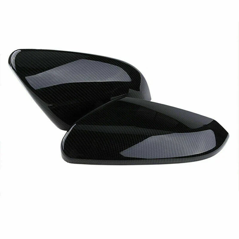Honda Civic Carbon Fiber Black Door Side Rearview Mirror Covers (2016-2021)