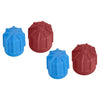 Car R134a 4Pcs A/C System Valve Cap Dust Covers