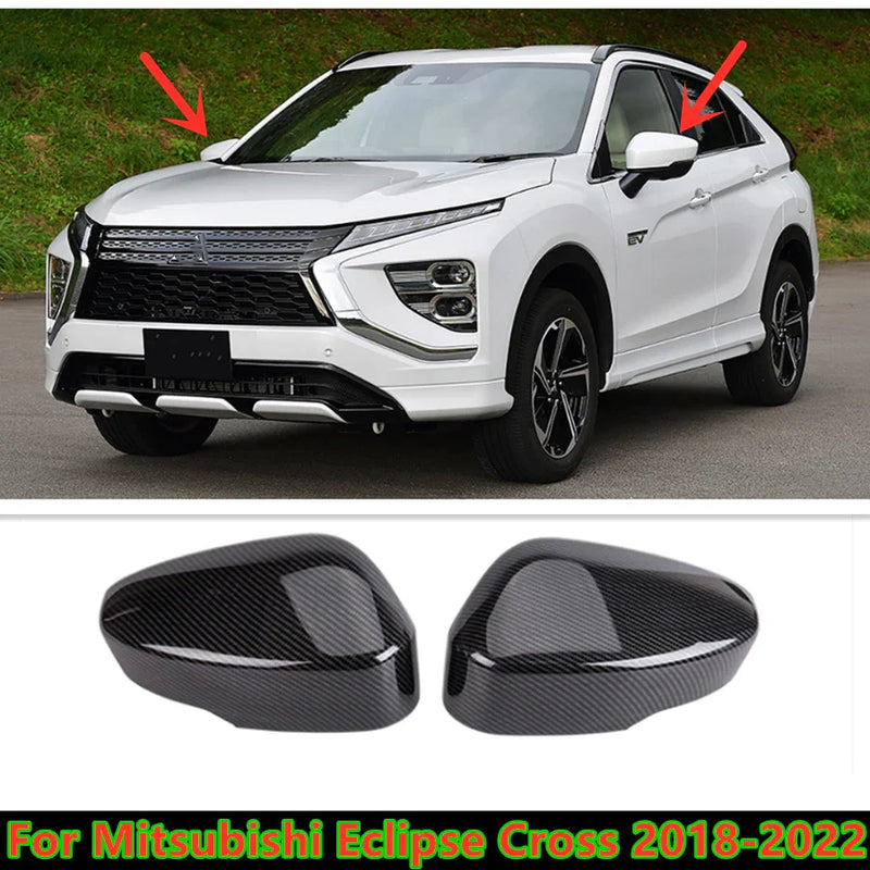 Mitsubishi Eclipse Cross Carbon Fiber Side Mirrors Cover (2018–2022)