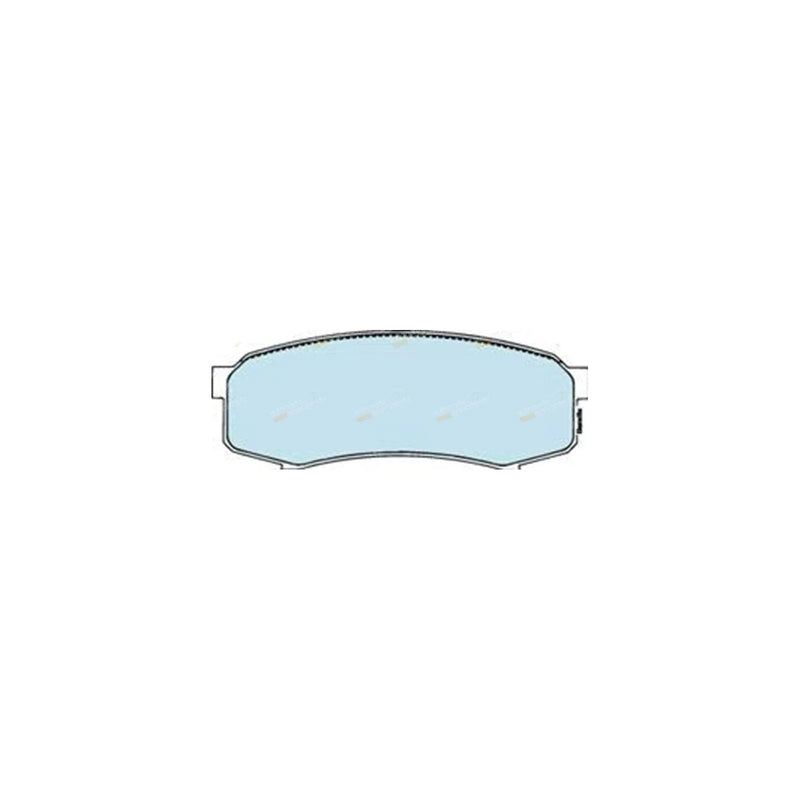 Toyota FJ Cruiser GSJ15R Rear Disc Brake Pads, 1 pair, (2006–2016)