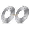 Polaris Sportsman 400 450 500 570 700 800 2 x Rear Brake Disc Rotors