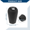 Mazda 3 (2010-2013) - Faux Leather Black 6 Speed Manual Gear Shift Knob