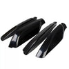 Toyota Prado 4 x Glossy Black Roof Rack Rail End Cover Caps (2009-2023)