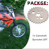 Honda CRF80F Cam Shaft Sprocket 28T (2004–2013)