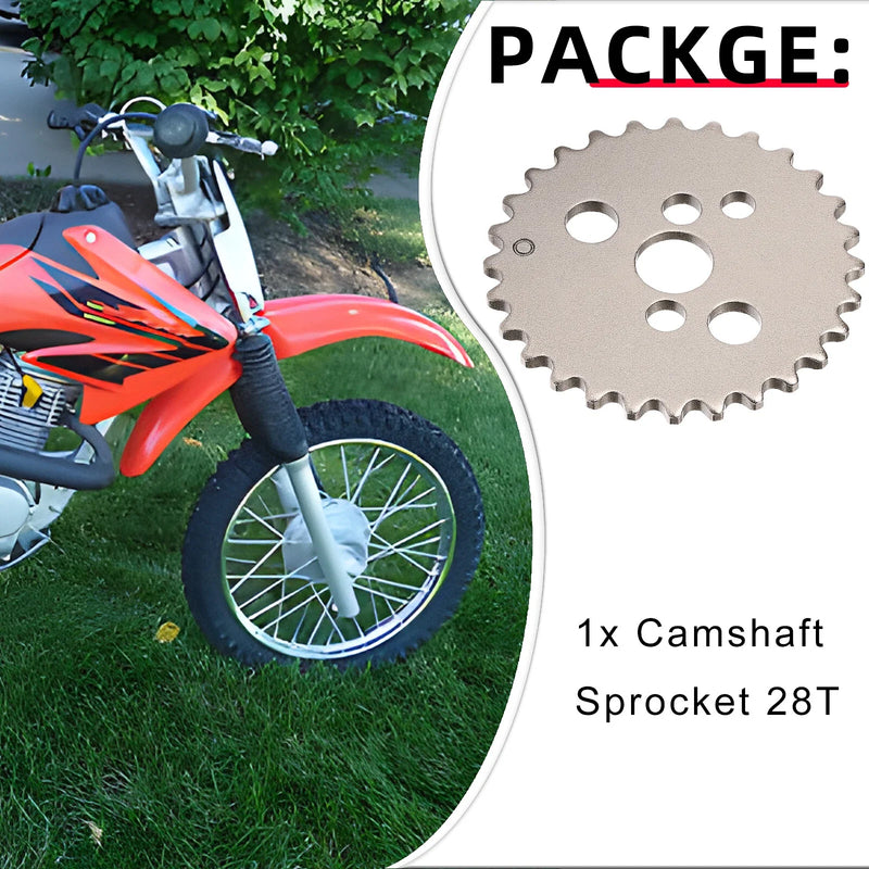 Honda CRF80F Cam Shaft Sprocket 28T (2004–2013)