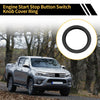 Toyota Tacoma (2016-2023) Black Engine Start Stop Button Cover Ring