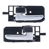 Toyota Corolla (2001-2007) Chrome & Black Inner Door Handle Set 2