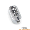 Harley Softail Low Rider FXLR FLDE Fat Boy Chrome MX Style Foot Pegs (2018-2023)