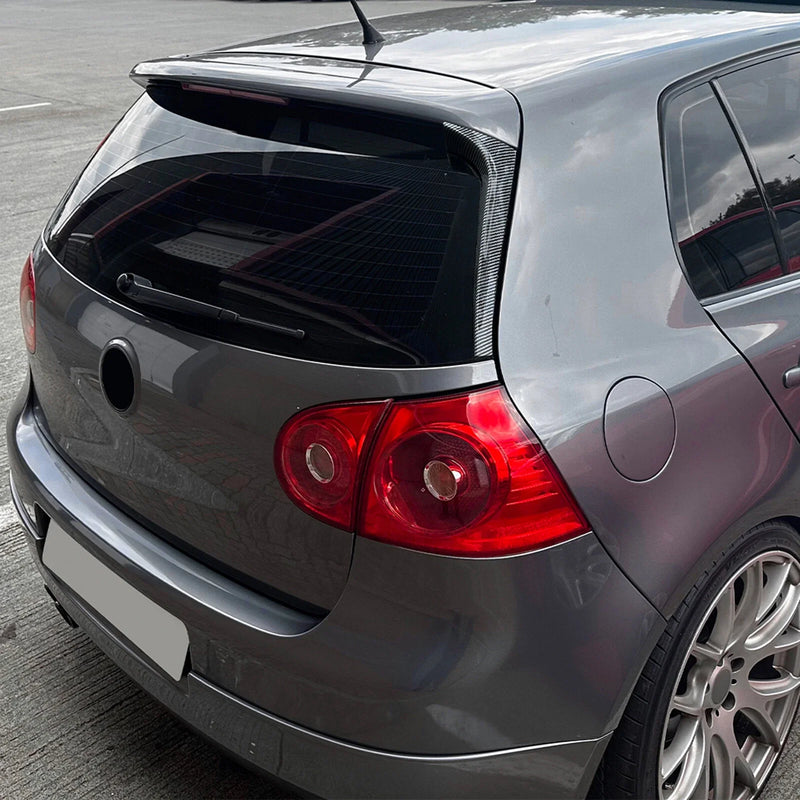 VW Golf 5 GTI R32 Rear Window Side Spoiler Lip (2003-2008)