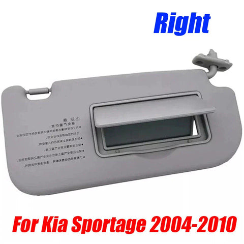 Sun Visor Makeup Mirror Auto Grey Front Right Driver Kia Sportage (2004–2010)