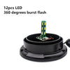 Car Auto Amber Magnetic 12V 24V Flashing Strobe LED Light