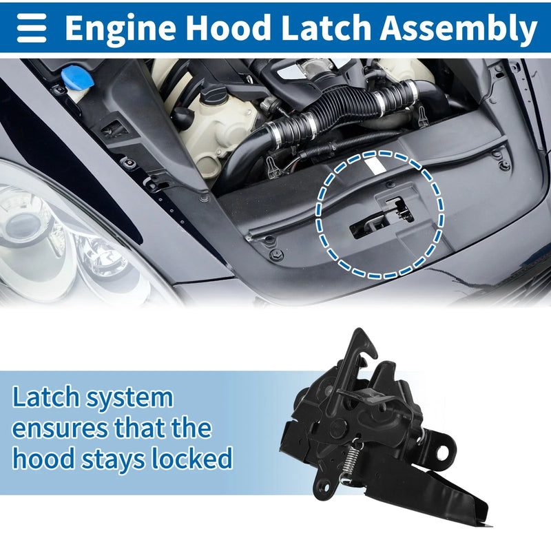 Toyota Scion TC Hood Latch Assembly (2011–2013)