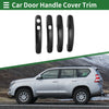 Ford Focus 2012-2018 Carbon Fiber Black Smart Car Door Handle Cover Trim