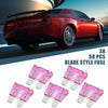 Car Boat Truck SUV Motorcycle Purple 50pcs Mini Blade Fuses 3A
