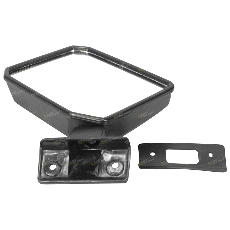 Toyota Landcruiser Bundera LJ70 RJ70 LH Black Door Mirror (1985–1992)