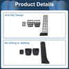 Mercedes Benz C-Class 4 Pcs Manual Transmission Foot Accelerator Pedal Covers