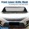 Honda Civic 11th Gloss Black Grille Mesh (2022-2025)