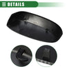 Chevrolet Silverado 1500 Black Pair Left Right Rearview Mirror Covers