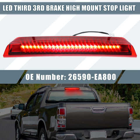 Nissan High Mount Stop Light (Chrome Tone Housing Red Lens)