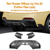 BMW X6 F16 M Sport Rear Bumper Diffuser Lip (2014-2019)