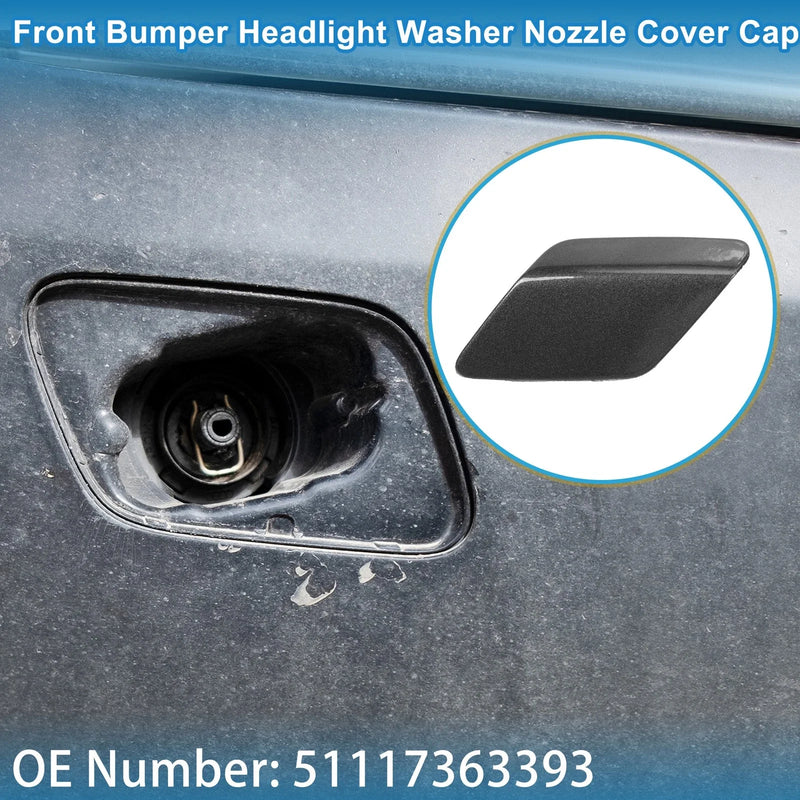 BMW 428i (2014-2016) Gray Front Left Washer Nozzle Cover