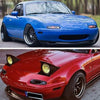 Mazda Miata MX-5 4 Pcs Smoked LED Side Marker Light Lens (1990-2005)
