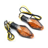 Harley Mini Amber Turn Signal Lights 12V LED
