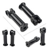 Harley Softail Slim Fat Bob Low Rider (2018-2020) Black Foot Rest Pegs