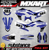 YZF 250 YZ 250F 2019-2023 Dusty Style Yamaha Graphics Kit