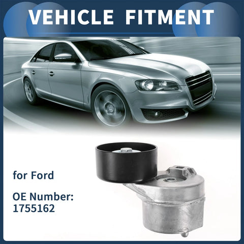 Ford Transit 2.4 (2000-2014) - Durable Metal 1 x Piece Belt Tensioner