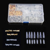 400PCS Wire Terminals 3.9mm Motorcycle Brass Male & Female Connectors Tin Stock